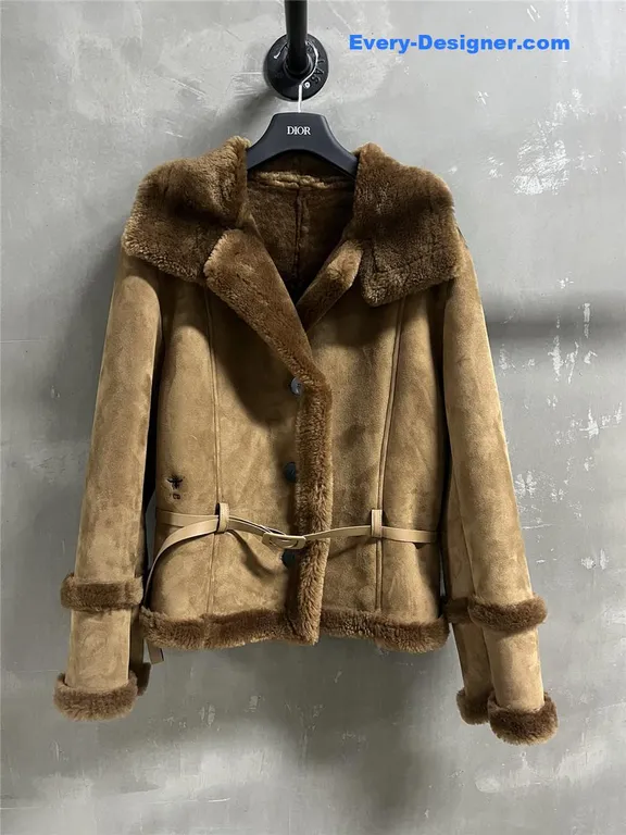 Dior shearling coat